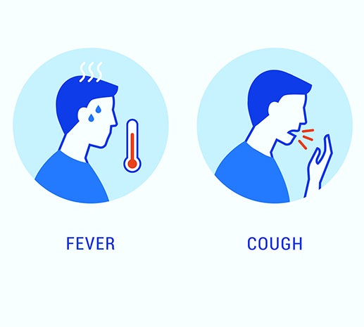 Coronavirus 2019-nCoV symptoms infographic